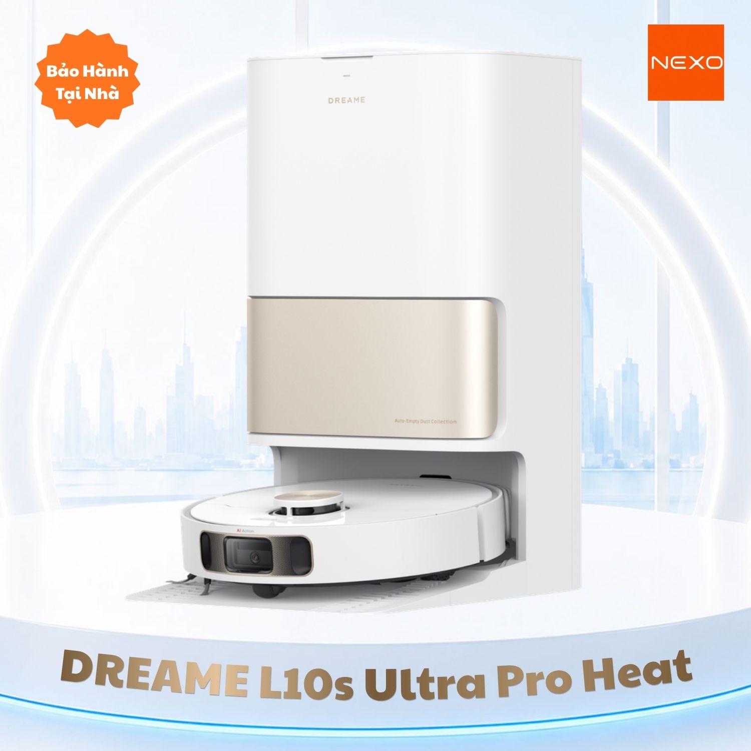 Robot hút bụi lau nhà Dreame L10s Pro Ultra Heat – Bản Quốc Tế