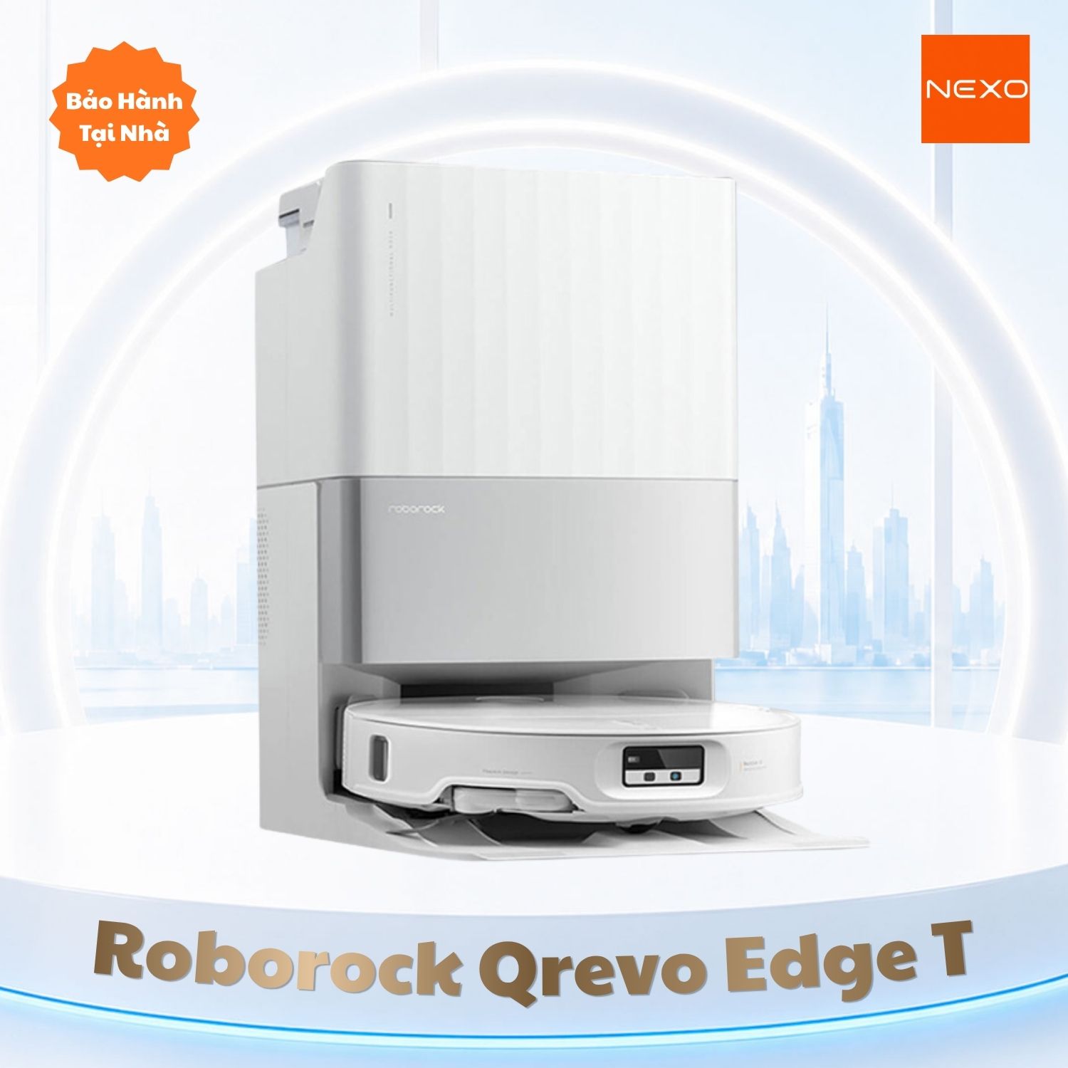 Robot hút bụi lau nhà Roborock Qrevo EdgeT – Bản Quốc Tế