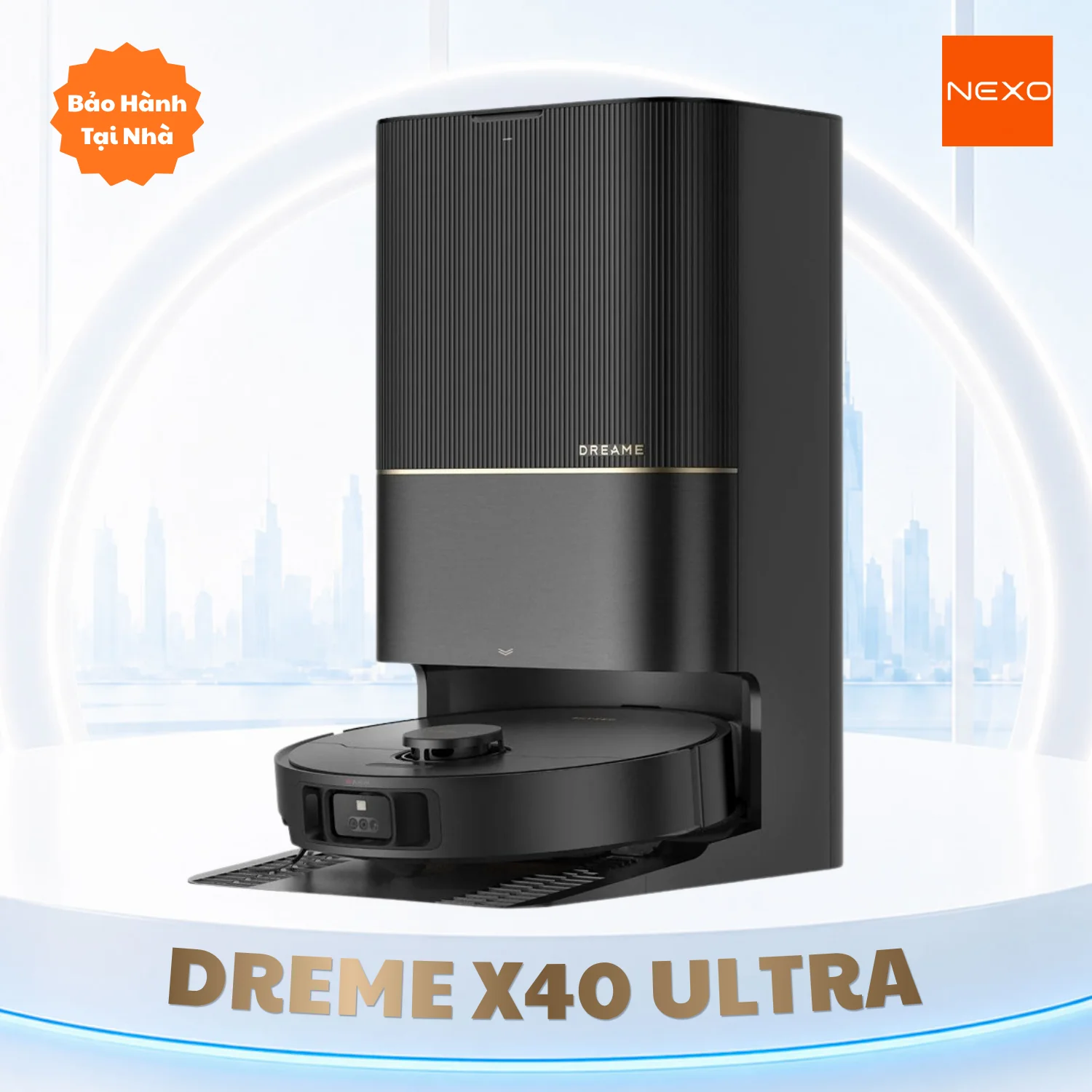 Robot hút bụi lau nhà Dreame X40 Ultra – Bản Quốc Tế