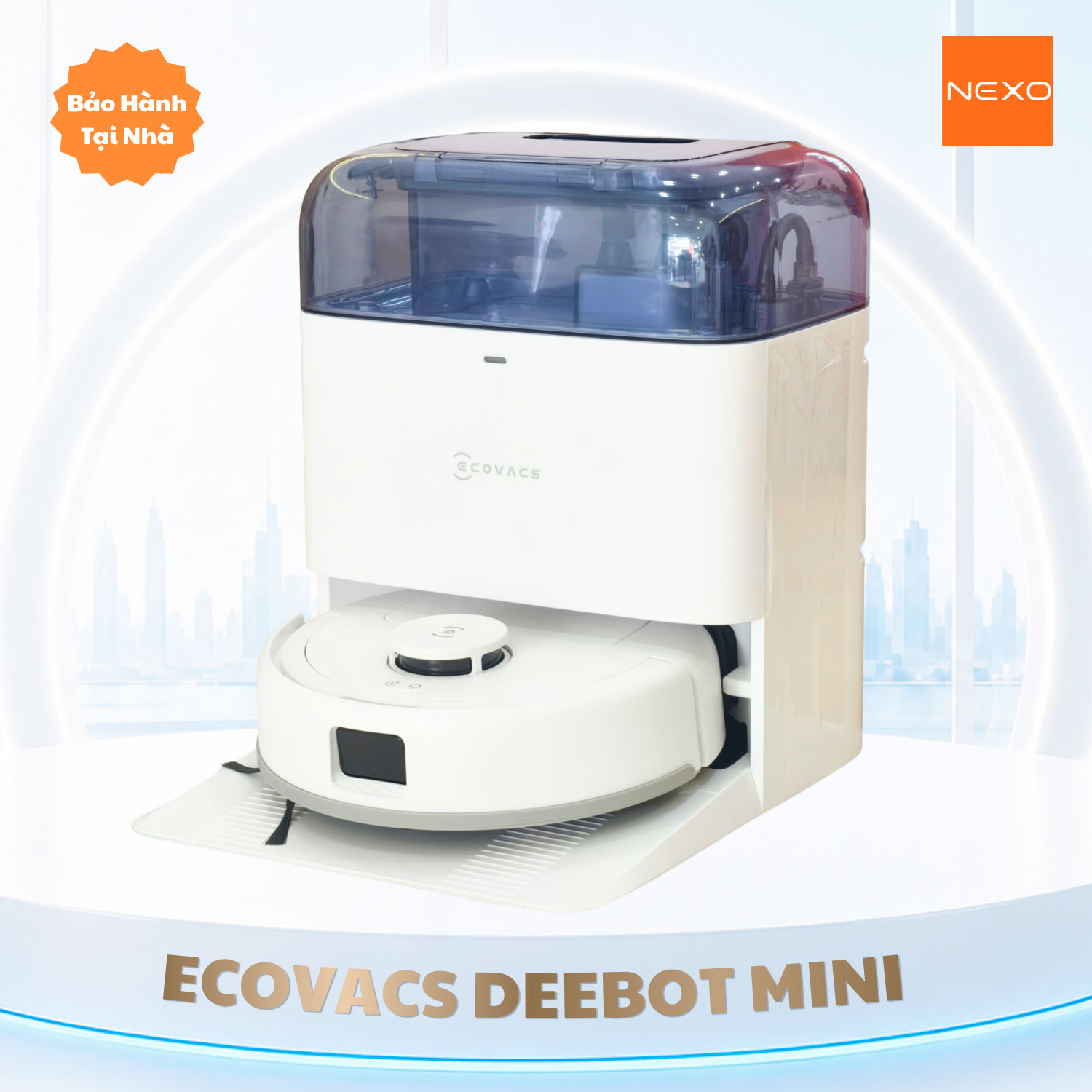 Robot hút bụi lau nhà Ecovacs Deebot Mini – Bản Quốc Tế