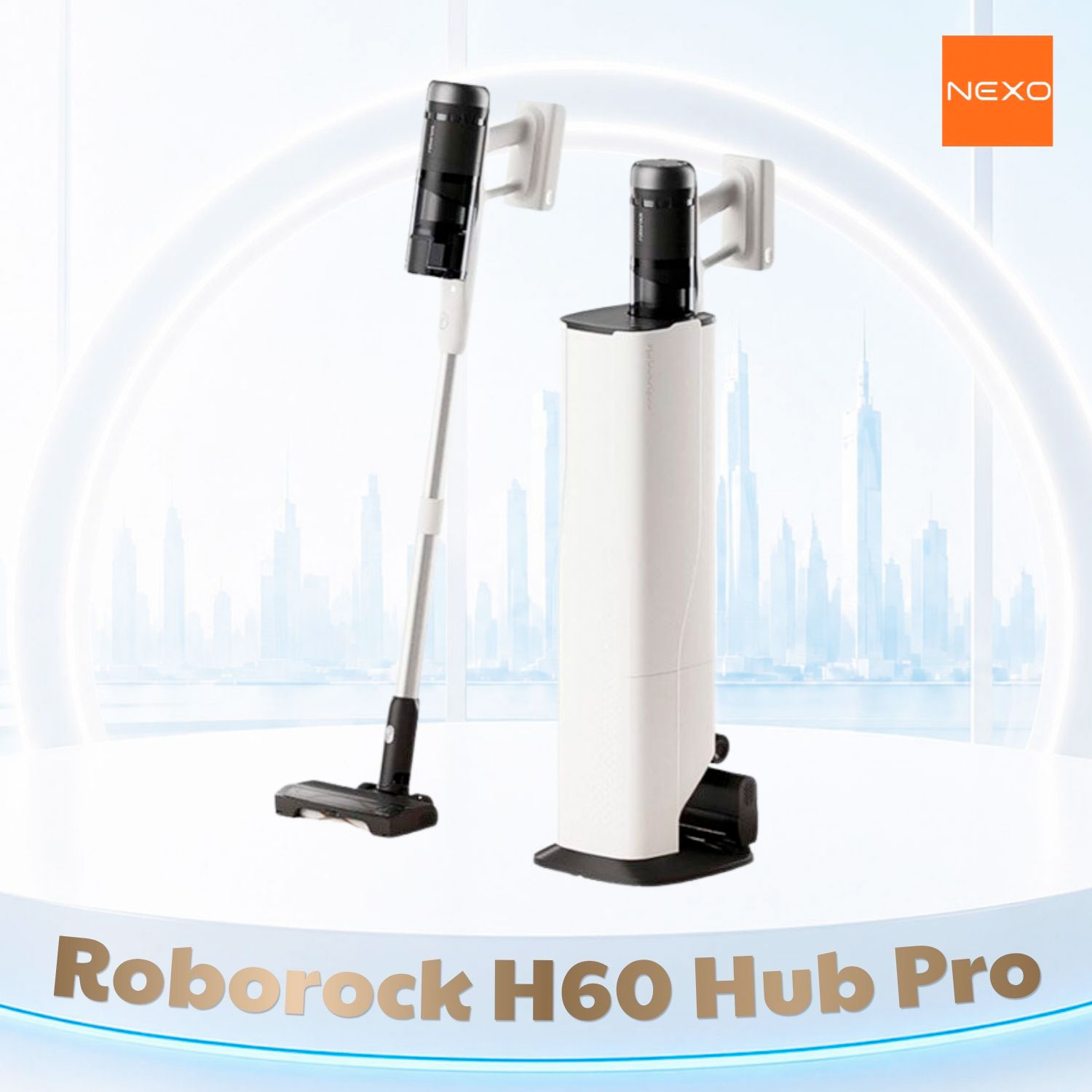 Máy hút bụi cầm tay Roborock H60 Hub Pro – Bản Quốc Tế
