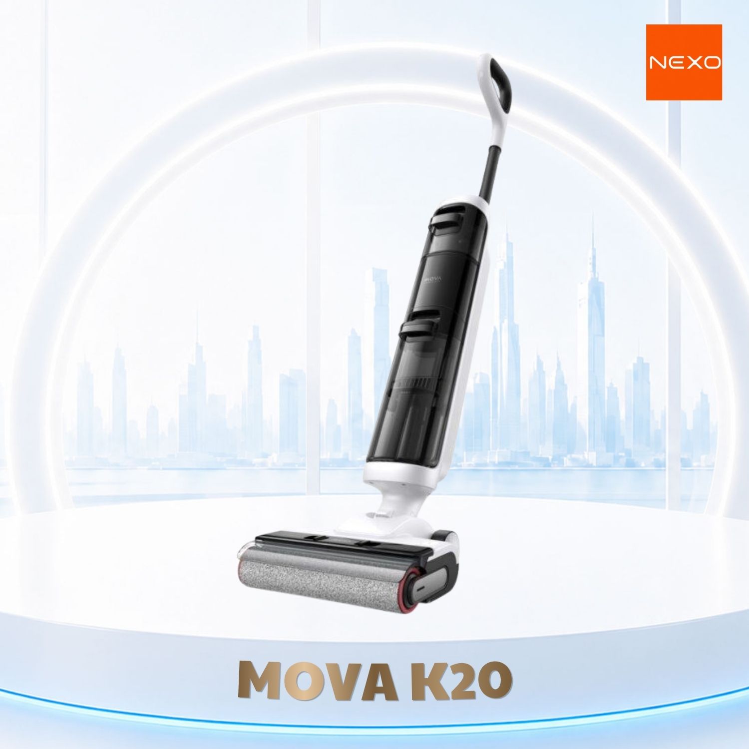 Máy hút bụi lau nhà cầm tay Mova K20 – Hàng Chính Hãng
