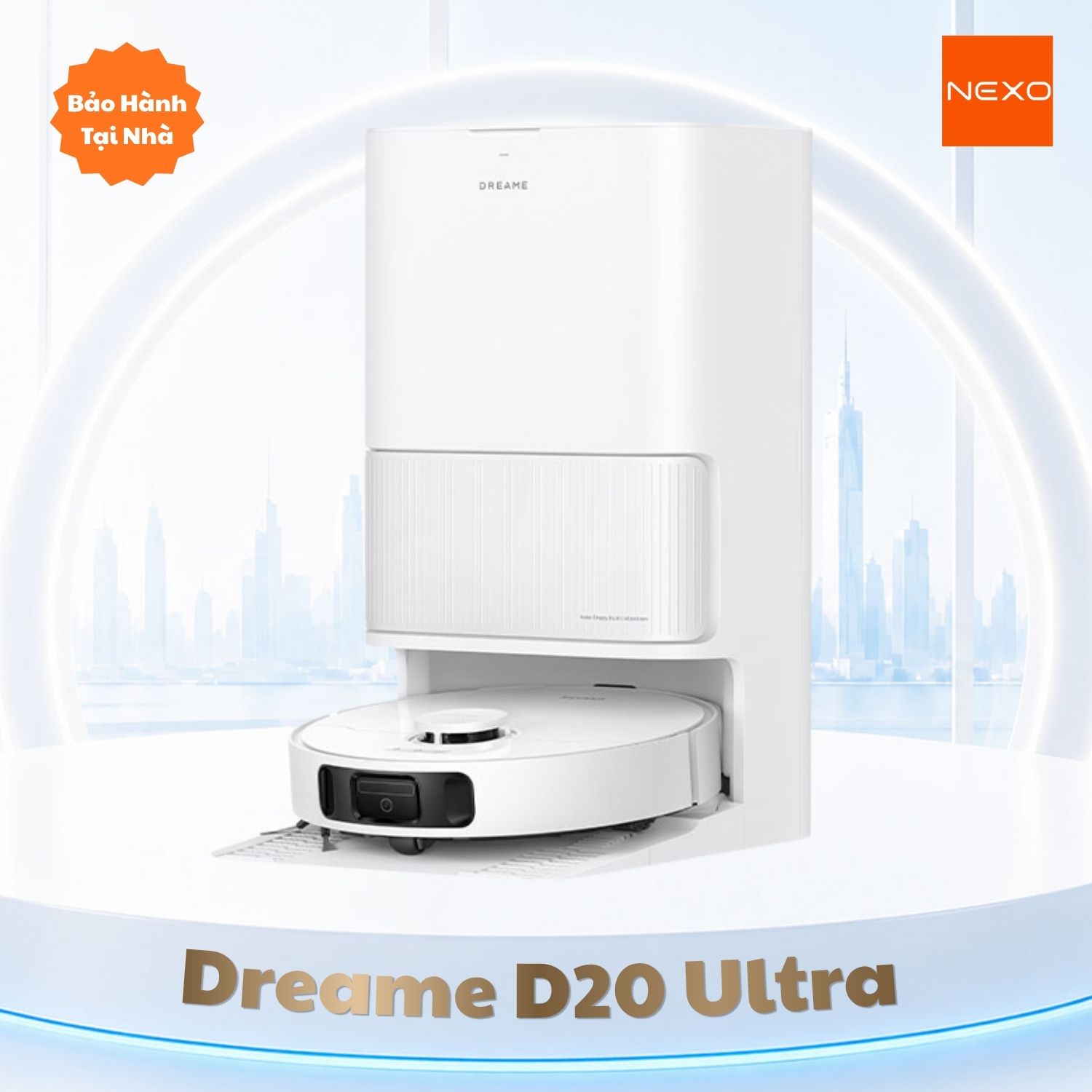 Robot hút bụi lau nhà Dreame D20 Ultra – Bản Quốc Tế