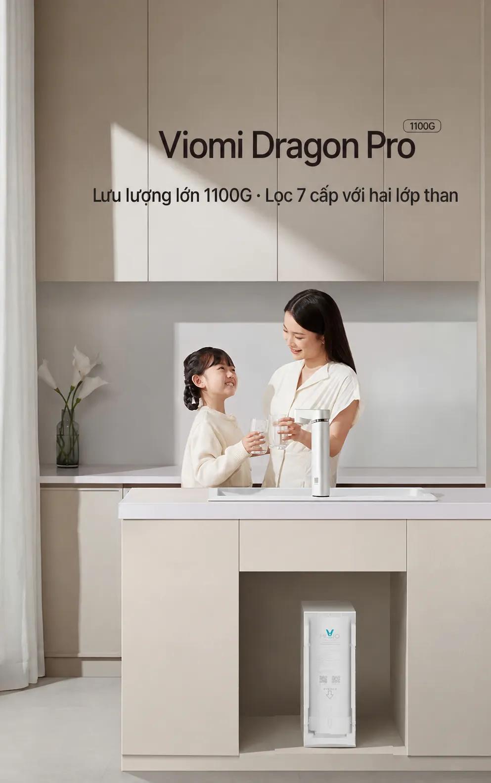 Máy lọc nước Viomi Dragon Pro 1100G