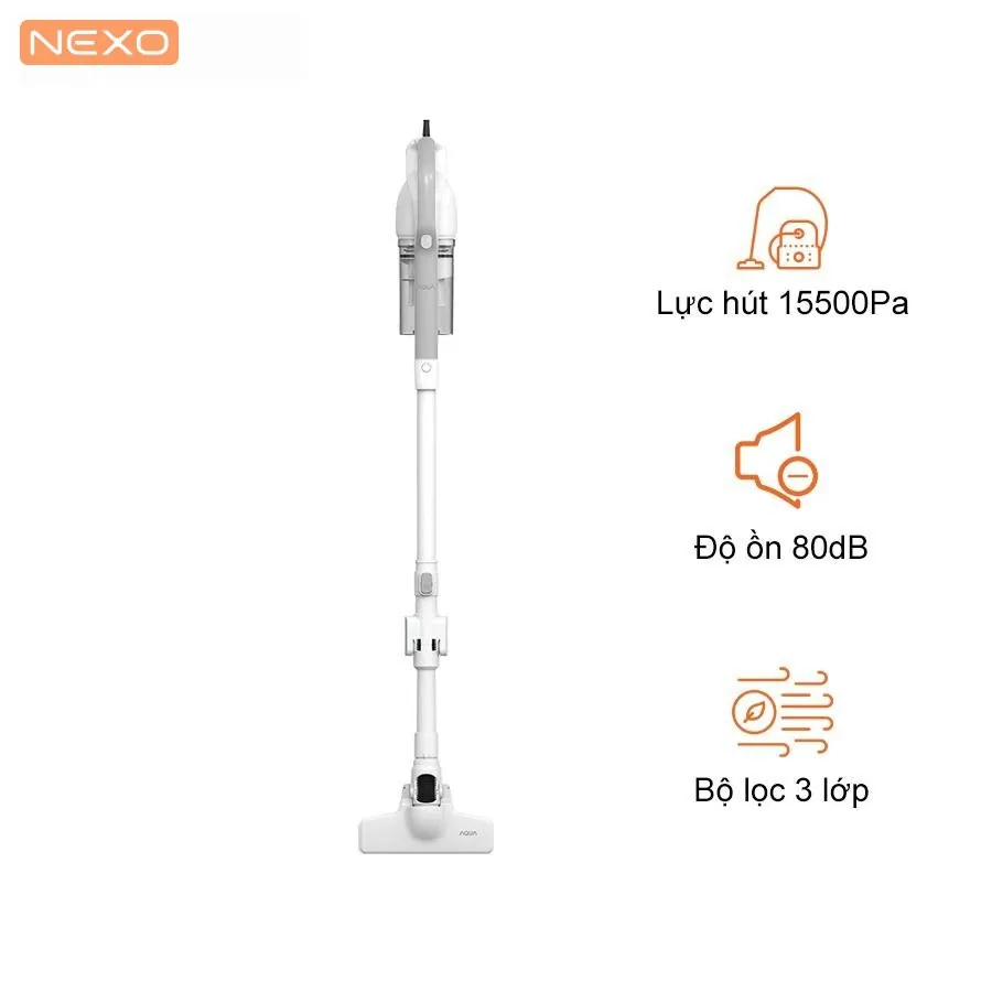 Máy Hút Bụi Cầm Tay AQUA AQS-CCXL8R(W)-VN – Hàng Chính Hãng