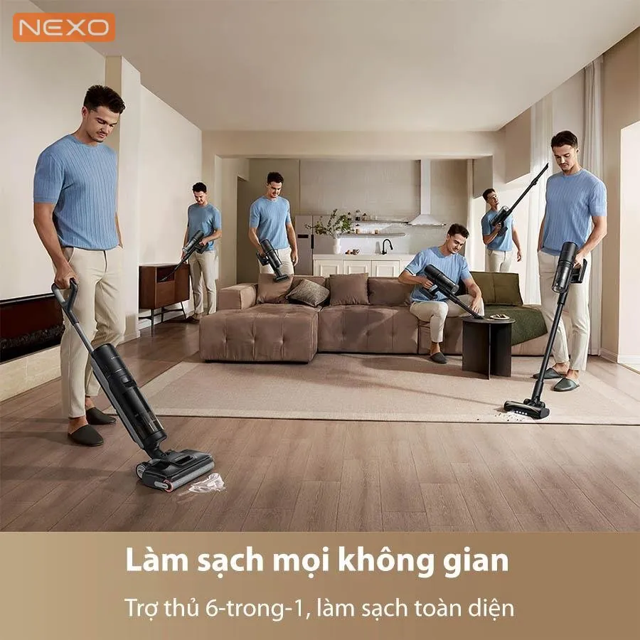 Máy hút bụi lau nhà khô và ướt Dreame H13 Dual FlexReach – Bản Quốc Tế