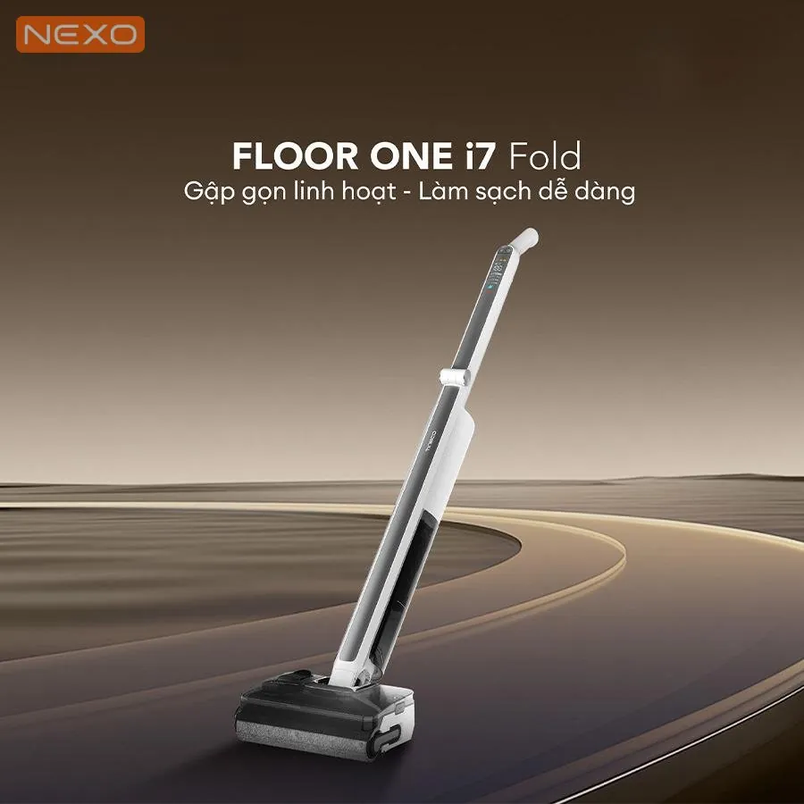 Máy hút bụi lau nhà Tineco Floor One i7 Fold – Hàng Chính Hãng