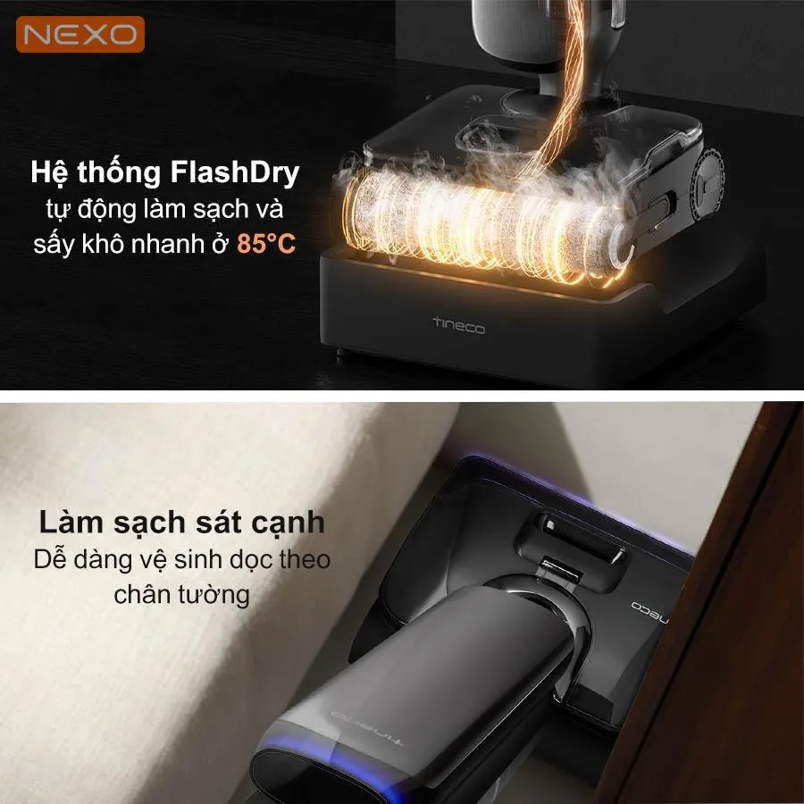 Máy hút bụi lau nhà Tineco Floor One S9 Artist – Hàng Chính Hãng