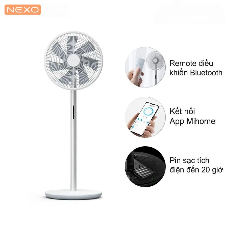 Quạt Điện Thông Minh Xiaomi Smartmi Fan Gen 3 – Hàng Công Ty, Bản Quốc Tế