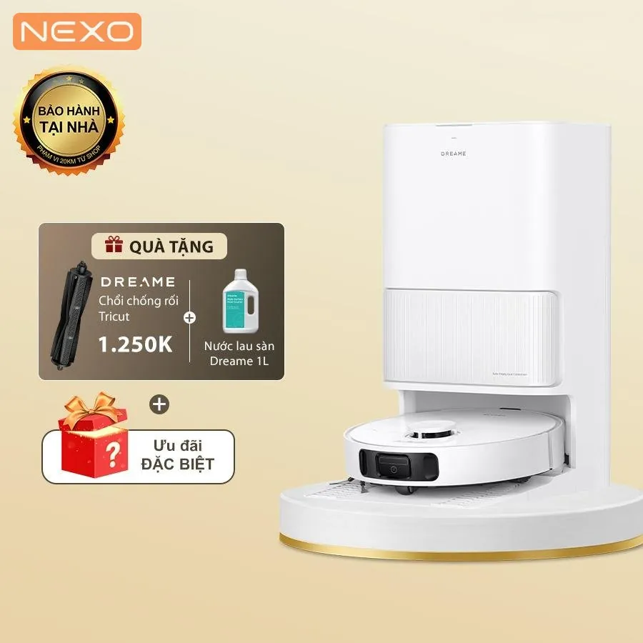 Robot hút bụi lau nhà Dreame D20 Ultra – Bản Quốc Tế