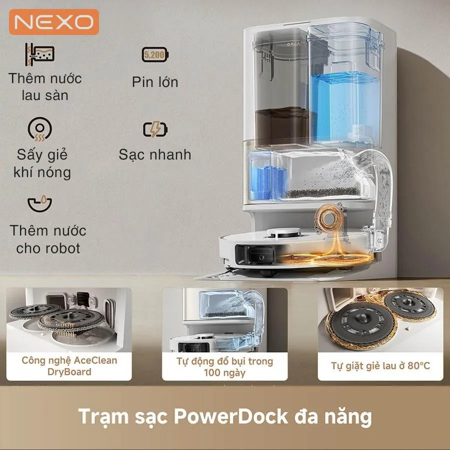 Robot hút bụi lau nhà Dreame L50 Ultra CE – Bản Quốc Tế