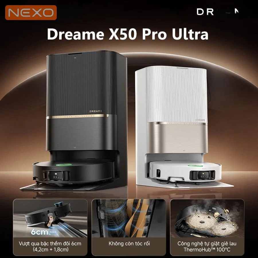 Robot hút bụi lau nhà Dreame X50 Pro Ultra – Bản Quốc Tế