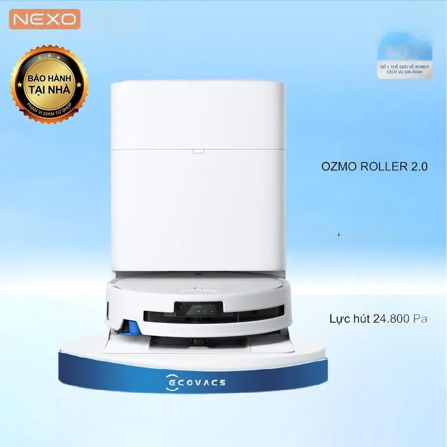 Robot hút bụi lau nhà Ecovacs Deebot T80S Omni – Bản Quốc Tế