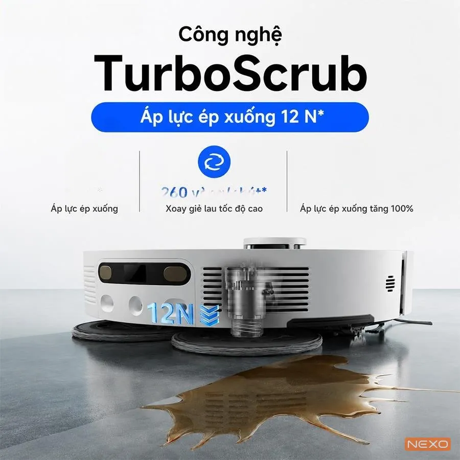 Robot hút bụi lau nhà Mova E50 Ultra – Bản Quốc Tế