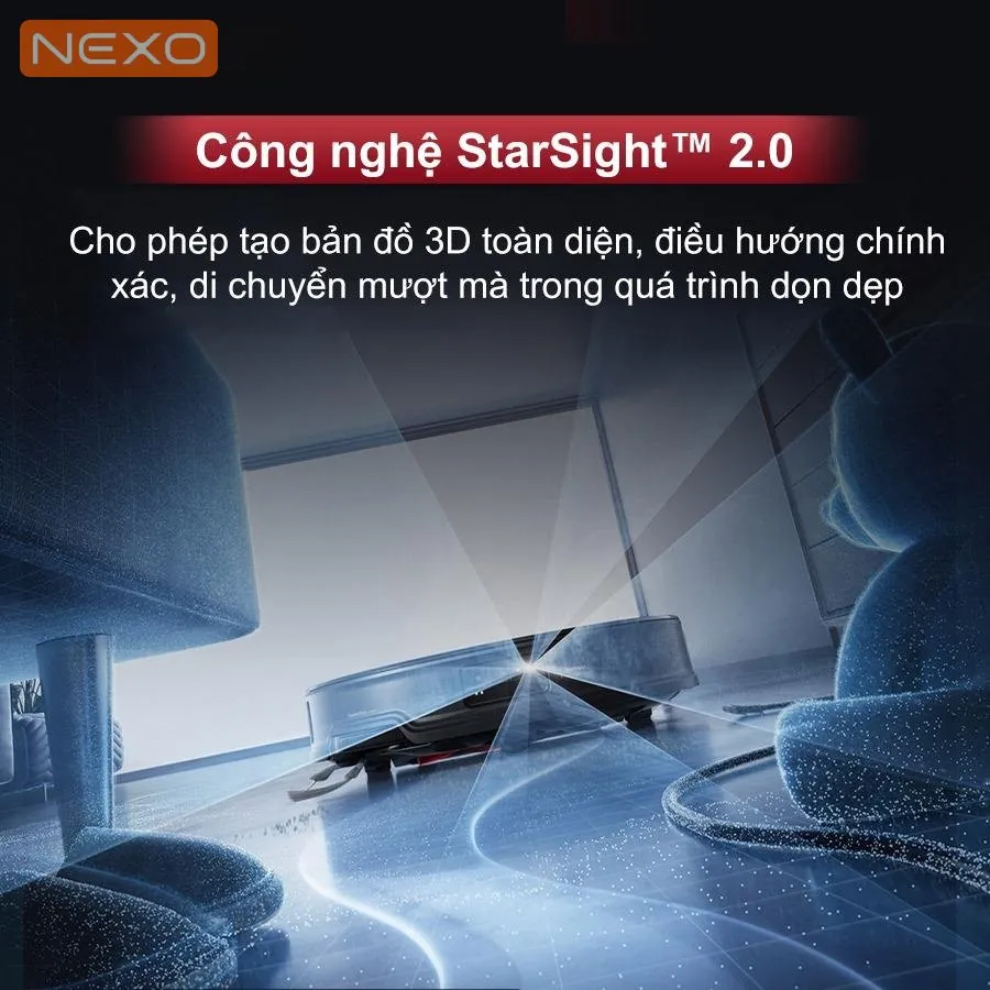 Robot hút bụi lau nhà Roborock Saros 10R – Bản Quốc Tế